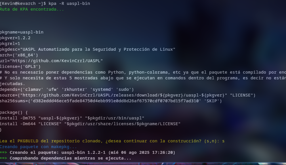 Imagen del funcionamiento de KPA